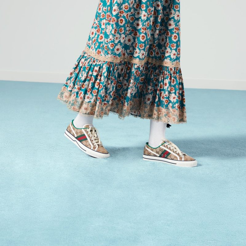 Womens Gucci Tennis 1977 sneaker - Image 2