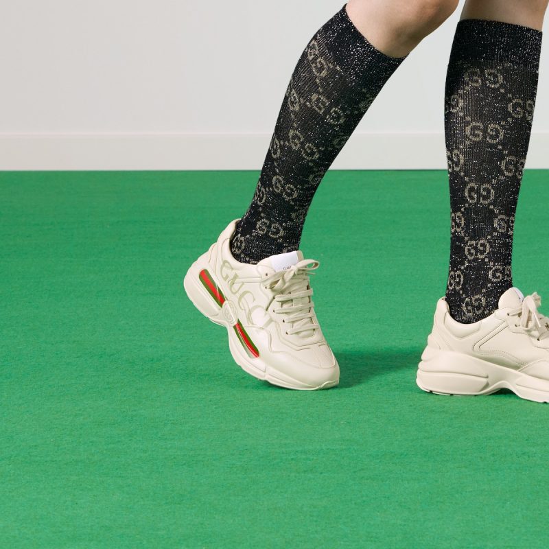 Womens Rhyton sneaker with Gucci logo - Image 2