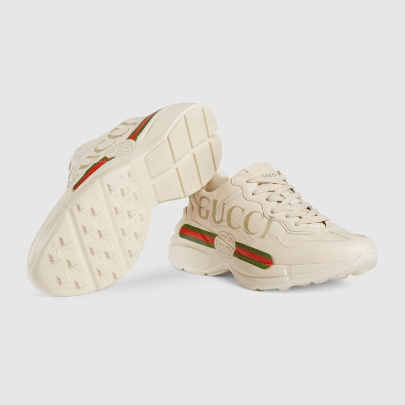 Womens Rhyton sneaker with Gucci logo - Image 6