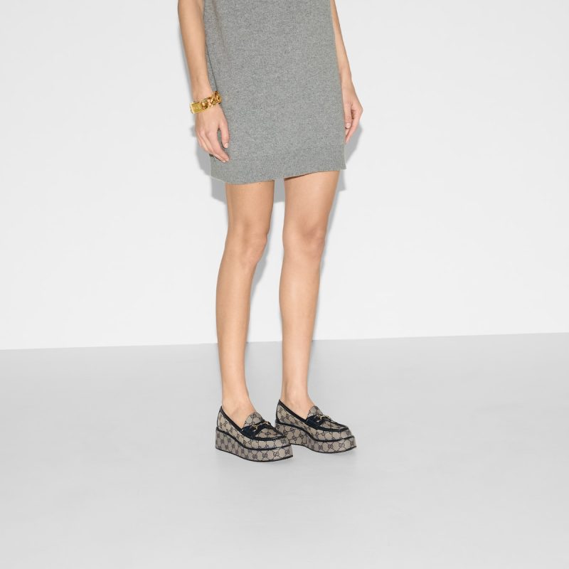 Womens Horsebit wedge loafer - Image 2