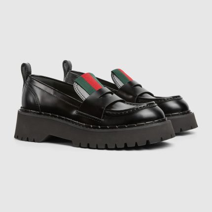 Womens loafer with Web