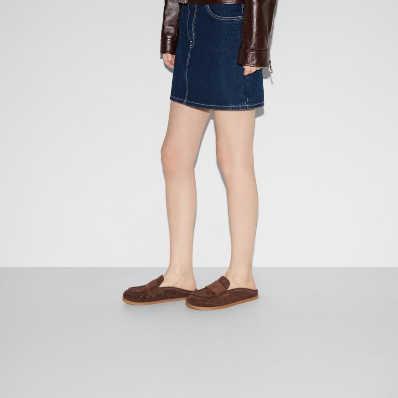 Womens mule with Double G - Image 2