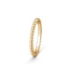 Perlee pearls of gold ring, small model
