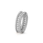 Perlee diamonds ring, 1 row
