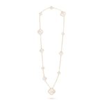 Magic Alhambra long necklace, 11 motifs