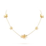 Frivole necklace, 9 flowers