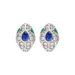 Serpenti Seduttori gilded snake earrings