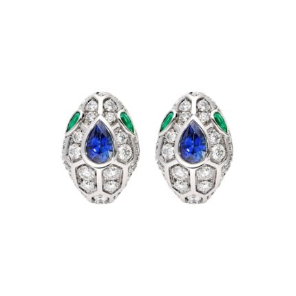Serpenti Seduttori gilded snake earrings