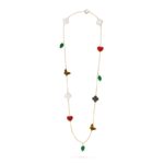 Lucky Alhambra long necklace, 12 motifs