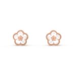 Lucky Spring earrings, plum blossom