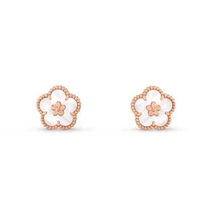 Lucky Spring earrings, plum blossom