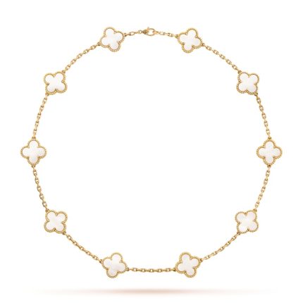 Vintage Alhambra necklace, 10 motifs