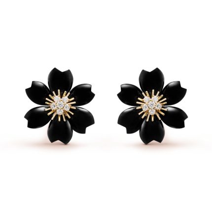 Rose de No?l earrings, small model