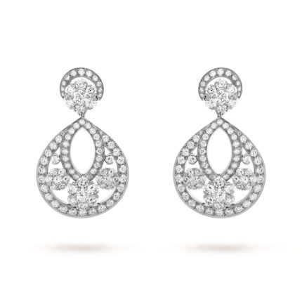 Snowflake earrings, small model