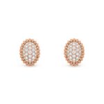 Perlée diamonds pavé earrings