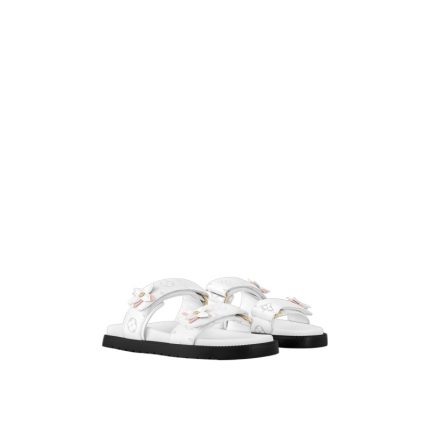 LV Sunset Flat Comfort Mule