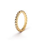 Perlee pearls of gold ring, medium model