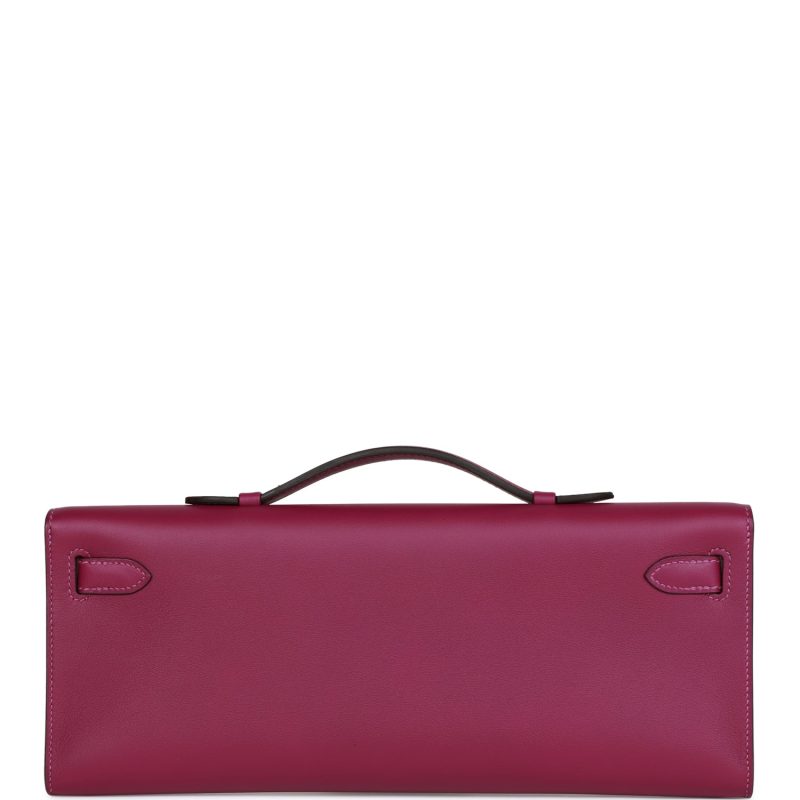 Hermes Kelly Cut Anemone Swift Gold Hardware - Image 4
