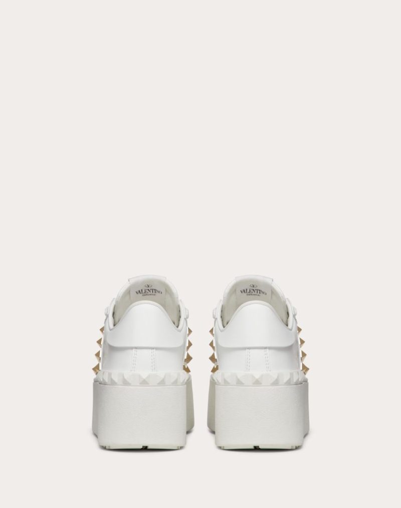 FLATFORM ROCKSTUD UNTITLED SNEAKER IN CALFSKIN - Image 5