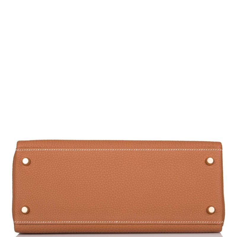 Hermes Kelly Retourne 28 Gold Togo Gold Hardware - Image 5