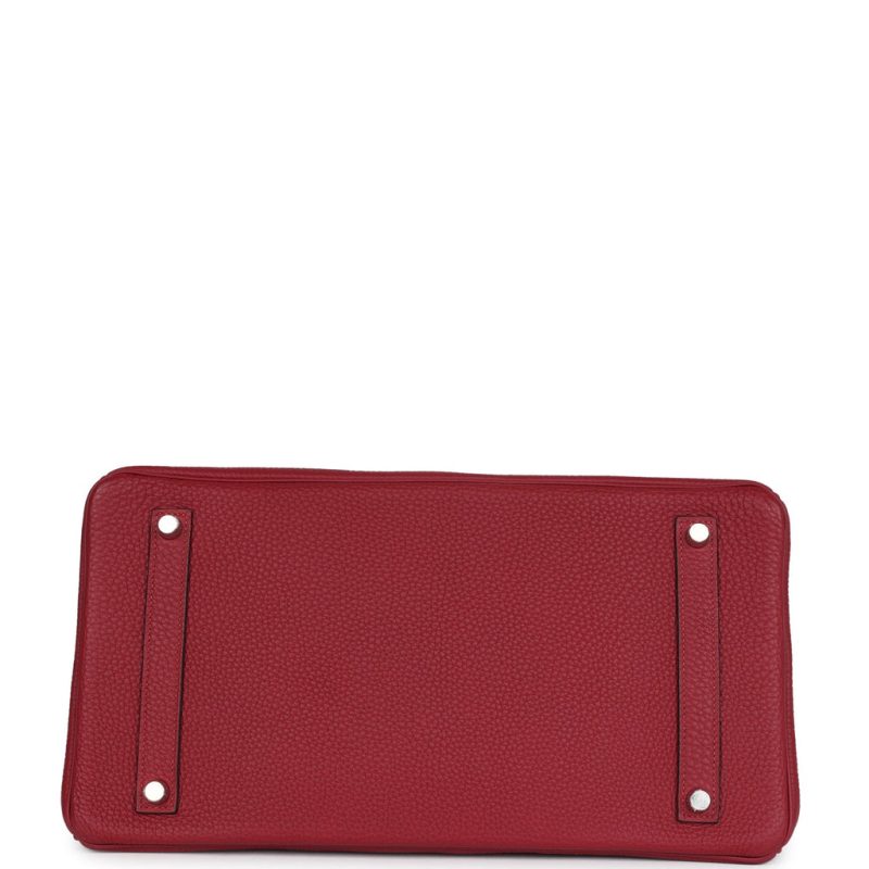 Hermes Birkin 35 Rouge Grenat Togo Palladium Hardware - Image 5