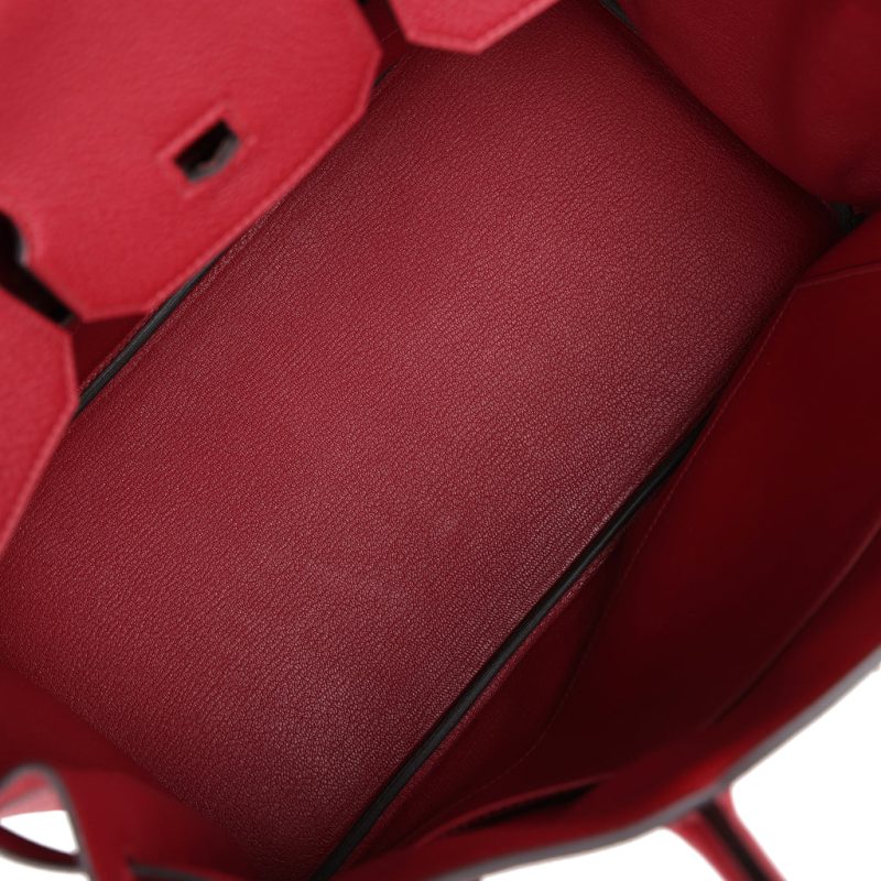 Hermes Birkin 35 Rouge Grenat Togo Palladium Hardware - Image 7