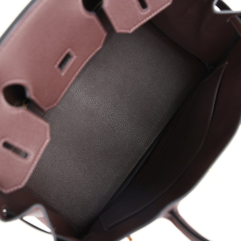 Hermes Birkin 30 Chocolat Togo Gold Hardware - Image 7