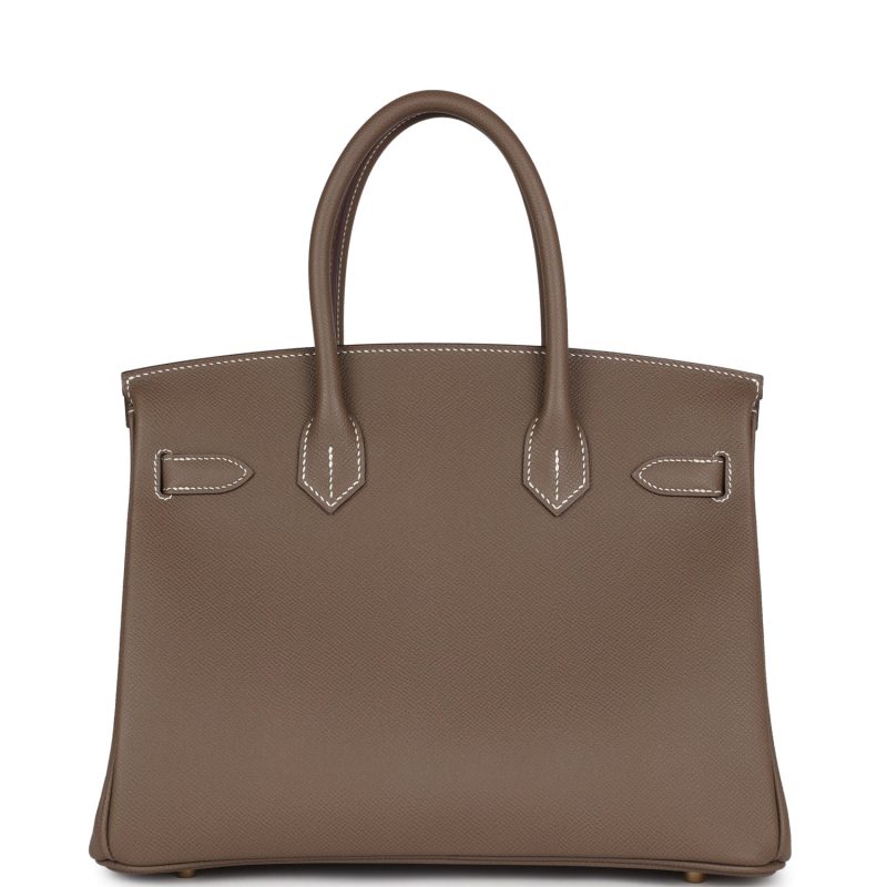 Hermes Birkin 30 Etoupe Epsom Gold Hardware - Image 4