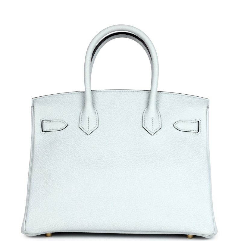 Hermes Birkin 30 Bleu Pale Togo Gold Hardware - Image 4