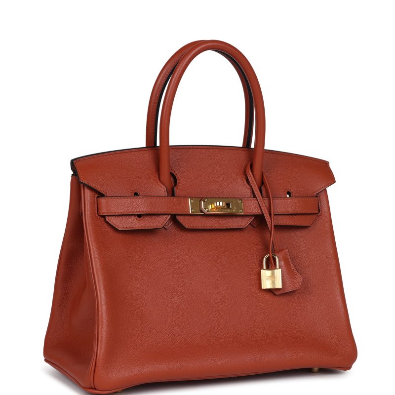 Hermes Birkin 30 Cuivre Taurillon Novillo Gold Hardware - Image 2