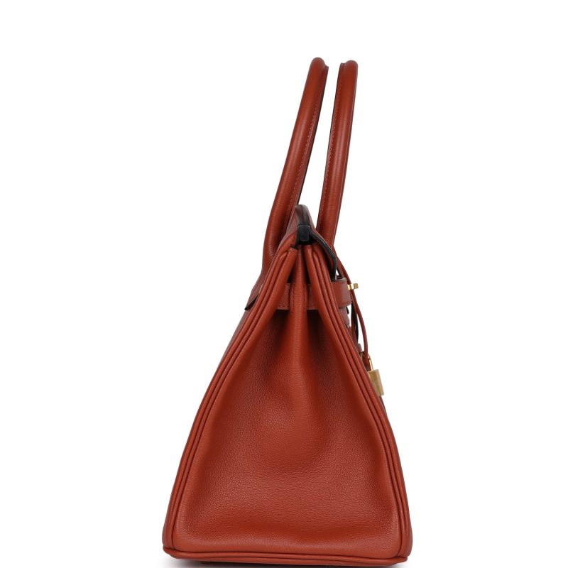 Hermes Birkin 30 Cuivre Taurillon Novillo Gold Hardware - Image 3