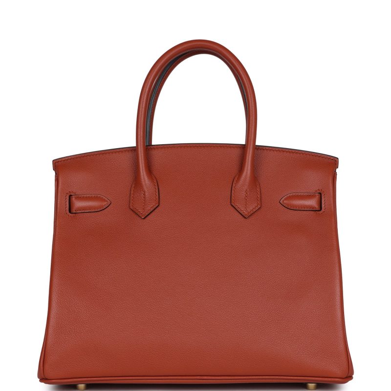 Hermes Birkin 30 Cuivre Taurillon Novillo Gold Hardware - Image 4