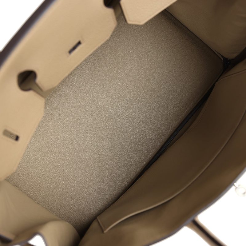 Hermes Birkin 35 Beige Marfa Togo Palladium Hardware - Image 7