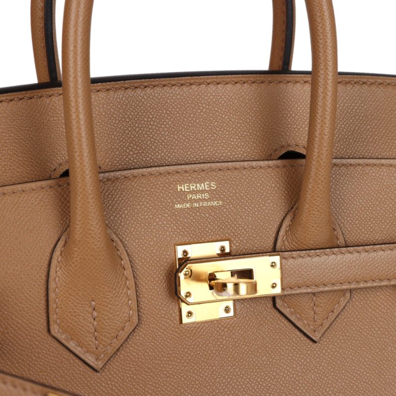 Hermes Birkin Sellier 25 Chai Madame Gold Hardware - Image 6