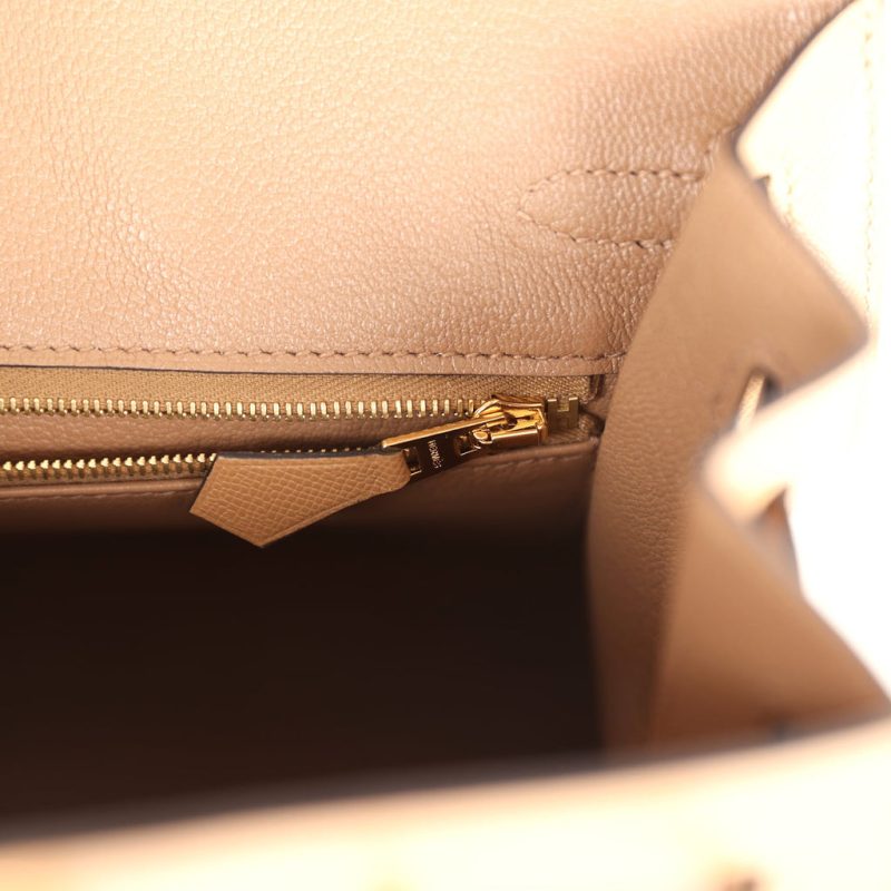 Hermes Birkin Sellier 25 Chai Madame Gold Hardware - Image 8
