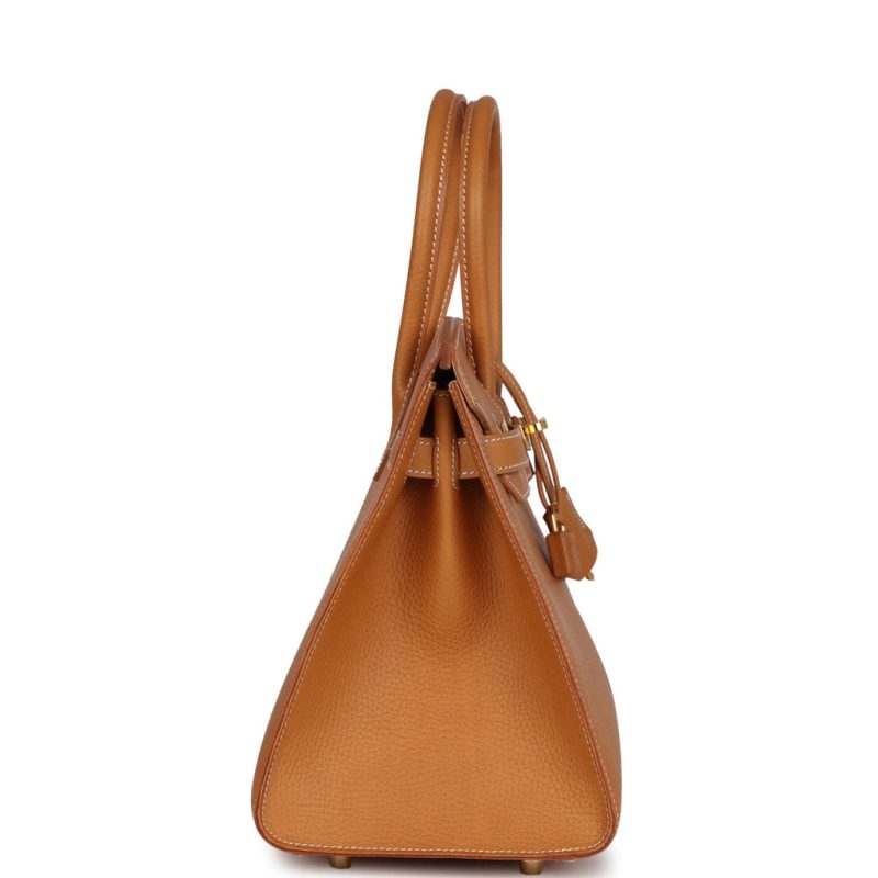 Hermes Birkin Sellier 30 Naturel Sable Vache Naturel Graine Gold Hardware - Image 3