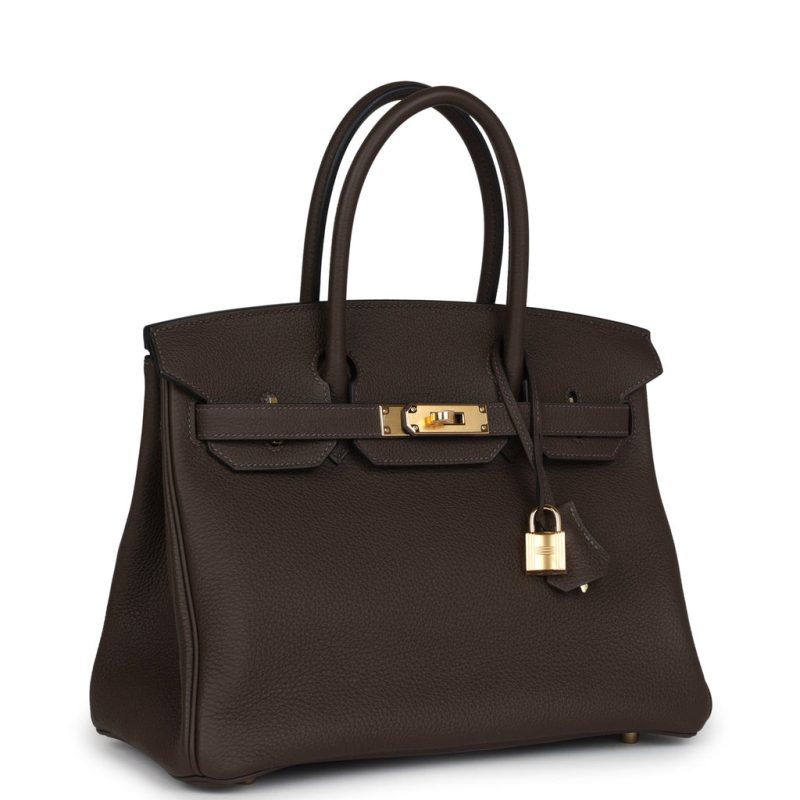 Hermes Birkin 30 Ecorce Togo Gold Hardware - Image 2