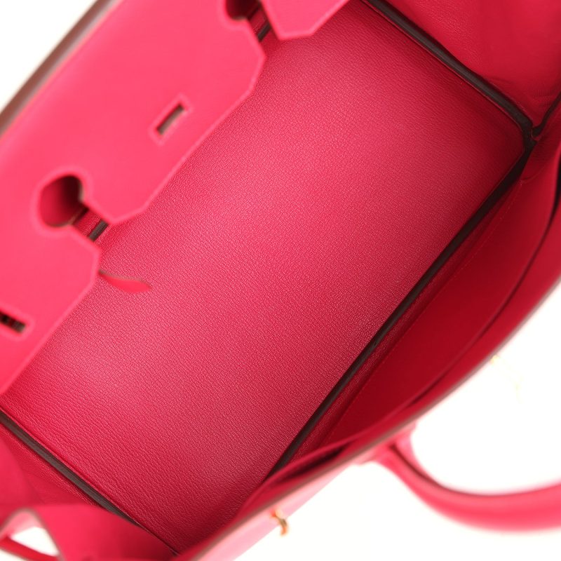 Hermes Birkin 35 Rose Extreme Epsom Gold Hardware - Image 7