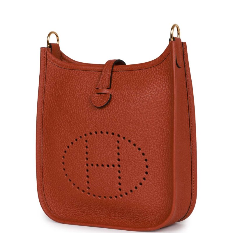 Hermes Evelyne TPM Cuivre Clemence Gold Hardware - Image 3