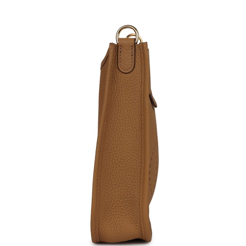 Hermes Evelyne TPM Biscuit Clemence Gold Hardware - Image 4