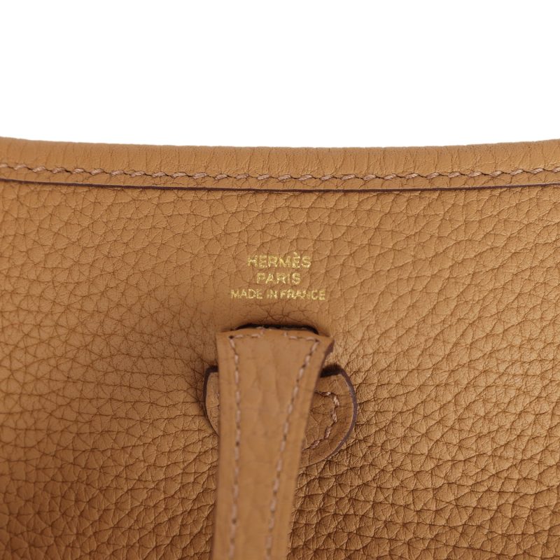 Hermes Evelyne TPM Biscuit Clemence Gold Hardware - Image 7