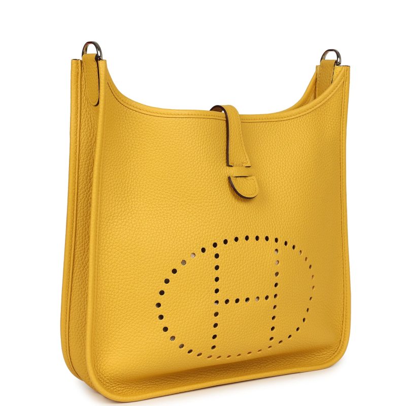 Hermes Evelyne III PM Sun Clemence Palladium Hardware - Image 2