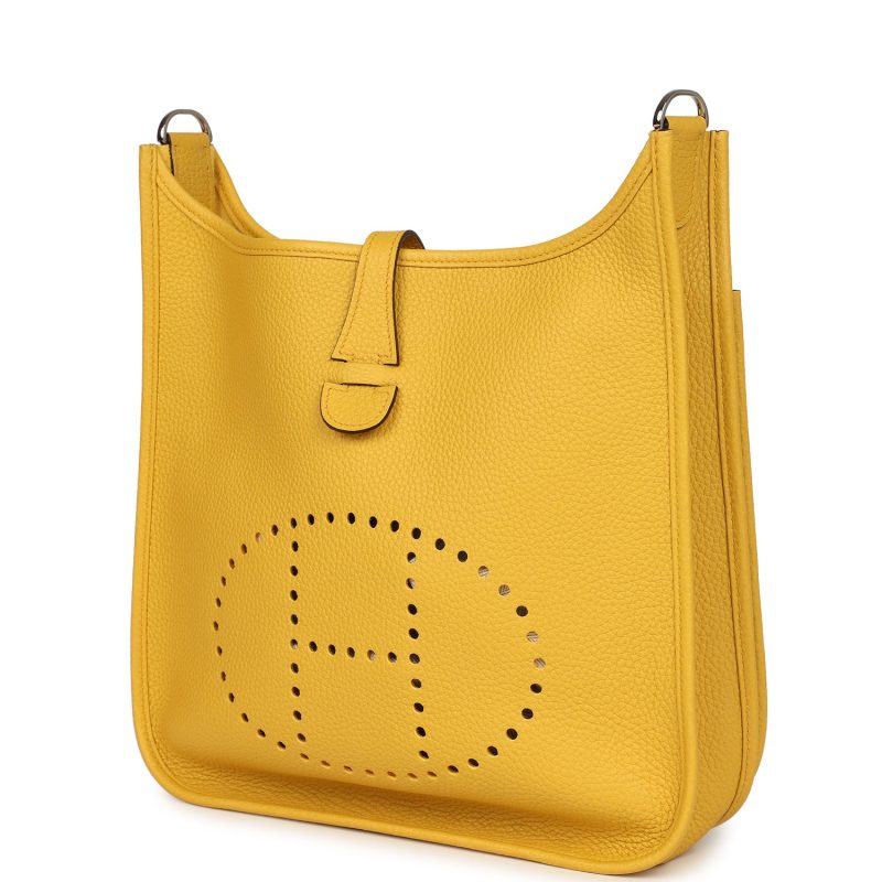 Hermes Evelyne III PM Sun Clemence Palladium Hardware - Image 3