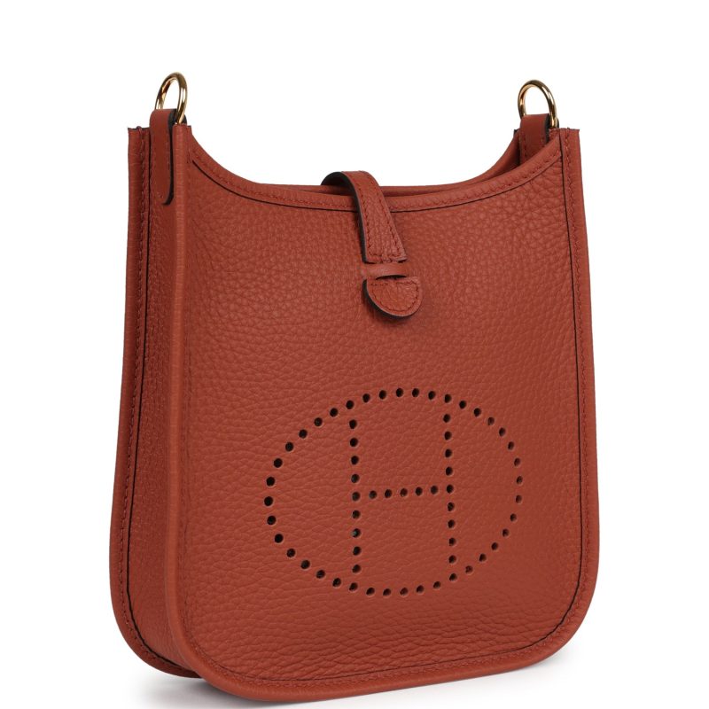 Hermes Evelyne TPM Cuivre Clemence Gold Hardware - Image 2
