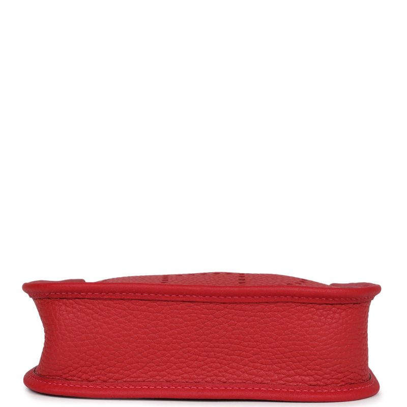 Hermes Evelyne TPM Vermillion Clemence Palladium Hardware - Image 6