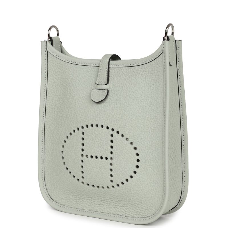 Hermes Evelyne TPM Gris Neve Clemence Palladium Hardware - Image 3