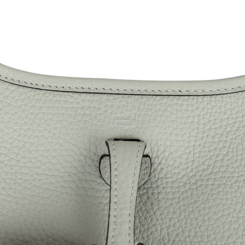Hermes Evelyne TPM Gris Neve Clemence Palladium Hardware - Image 7