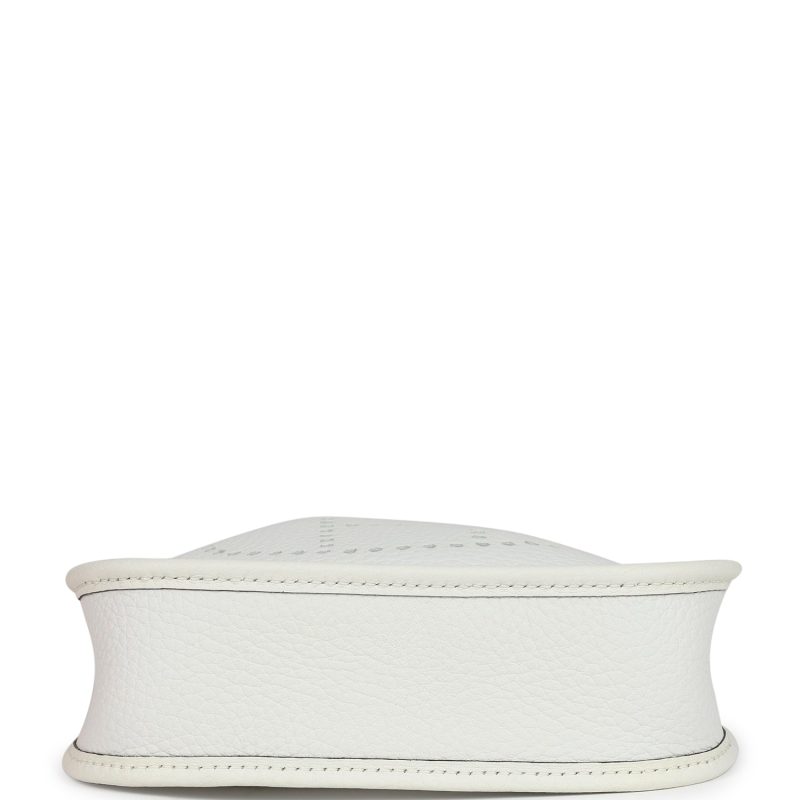 Hermes Evelyne TPM New White Clemence Gold Hardware - Image 5