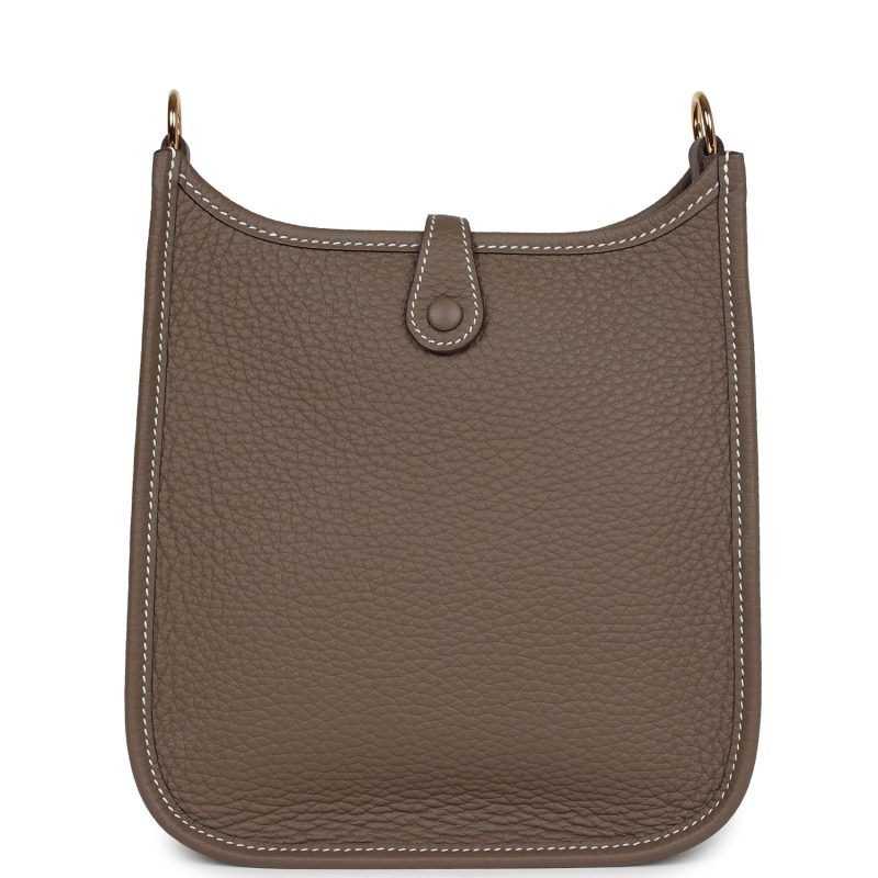 Hermes Evelyne TPM Etoupe Clemence Gold Hardware - Image 5