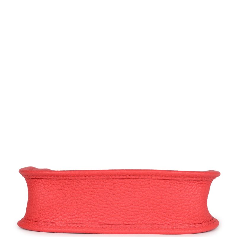 Hermes Evelyne TPM Rose Texas Clemence Palladium Hardware - Image 6